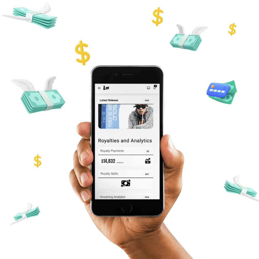 Royalty Phone Render LOUDmusic